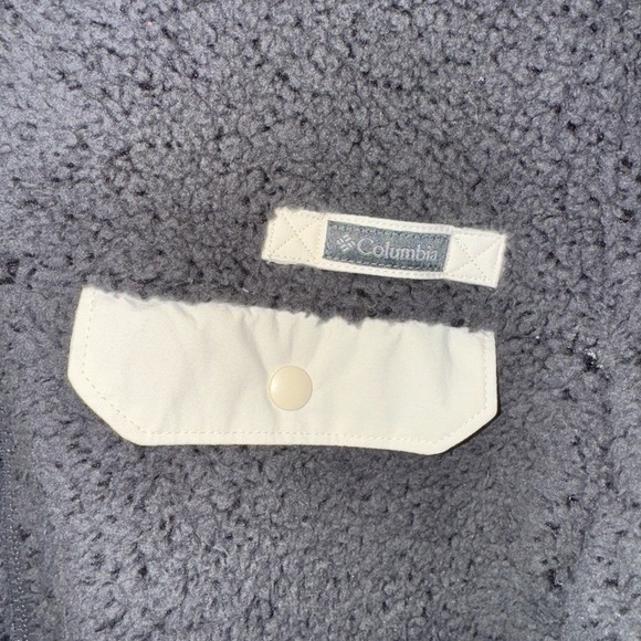 Columbia Jacket Womens Mountainside Heavyweight Sherpa Fleece Gray Size Medium - Picture 10 of 10